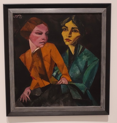 Two Friends by Lasar Segall, 1917-1918